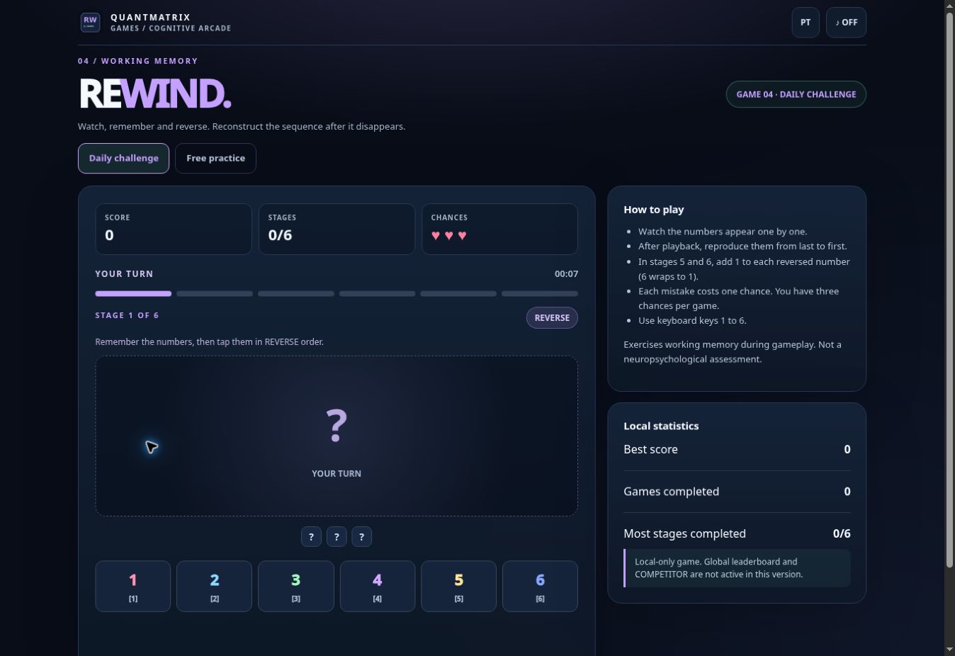 Real REWIND gameplay screenshot 2: active challenge